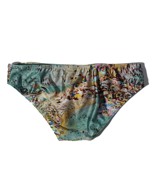 MIDWEST（ミッドウエスト）の「ZIMMERMANN Amity ビーチプリントビキニ（水着・レディース・ライトグリーン・0）」の7枚目の写真