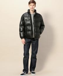 schott ブラック ダウンジャケット Schott N.Y.C ダウンジャケット ダウン Schott/ショット/2WAY