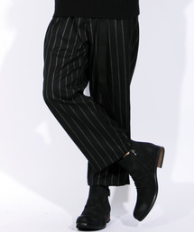 ８(eight) | ガチャベルト付き ワイドパンツ サルエル グレンチェック(チノパンツ)