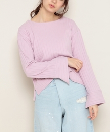 PAGEBOY | 起毛リブトップス(スウェット)