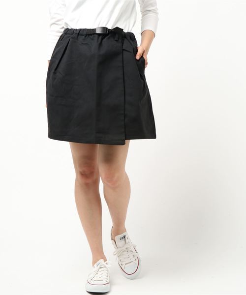 WEGO（ウィゴー）の「WEGO/チノベルト付きラップミニスカート（スカート・レディース・カーキ/ベージュ/ブラック・LARGE/MEDIUM）」の17枚目の写真