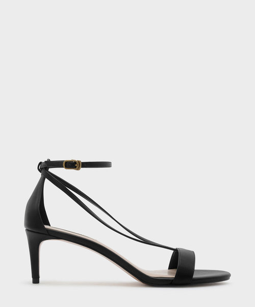 CHARLES & KEITH（チャールズ & キース）の「ベーシックサンダル / BASIC SANDAL（ブーツ・レディース・ブラック/ピンク/イエロー・23cm/22.5cm/23.5cm/24.5cm/25cm）」の2枚目の写真