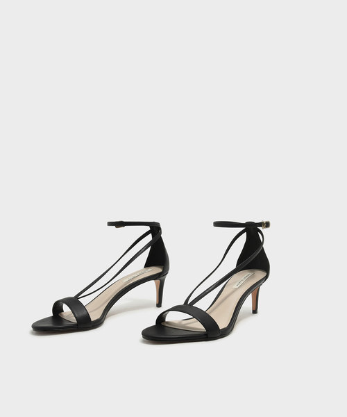 CHARLES & KEITH（チャールズ & キース）の「ベーシックサンダル / BASIC SANDAL（ブーツ・レディース・ブラック/ピンク/イエロー・23cm/22.5cm/23.5cm/24.5cm/25cm）」の4枚目の写真
