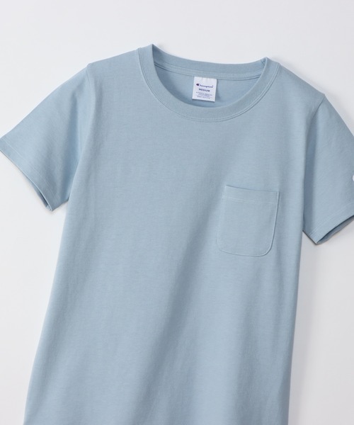 セール】【Champion/チャンピオン】レディース ポケットTシャツ