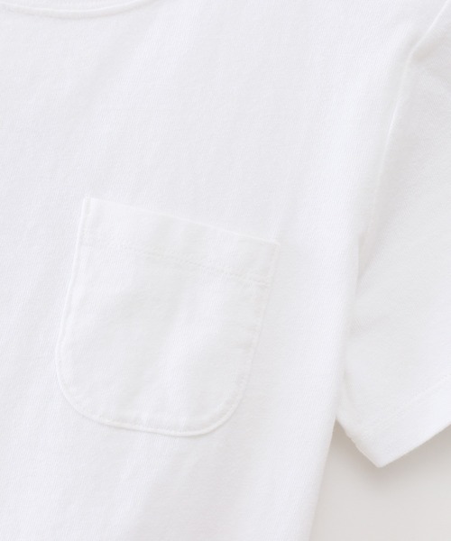 Champion(チャンピオン)の「【Champion/チャンピオン】レディース ポケットTシャツ(Tシャツ/カットソー・レディース・ブラック/ホワイト/グリーン系その他/ネイビー/グレー/オレンジ系その他3/バイオレット/サンドベージュ/スモーキーグリーン系1/スカイブルー・MEDIUM/LARGE)」の22枚目の写真