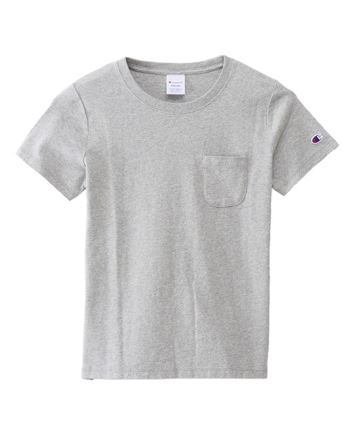 Champion(チャンピオン)の「【Champion/チャンピオン】レディース ポケットTシャツ(Tシャツ/カットソー・レディース・ブラック/ホワイト/グリーン系その他/ネイビー/グレー/オレンジ系その他3/バイオレット/サンドベージュ/スモーキーグリーン系1/スカイブルー・MEDIUM/LARGE)」の16枚目の写真