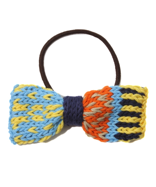 BEAMS BOY(ビームスボーイ)の「△BEAMS BOY / マルチカラー リボンヘアゴム(ヘアゴム・レディース・レッド/グリーン/ネイビー・ONE SIZE)」の3枚目の写真