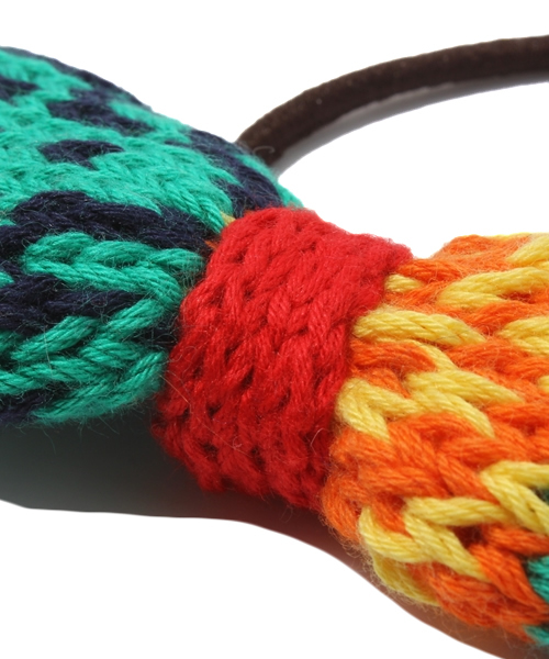 BEAMS BOY(ビームスボーイ)の「△BEAMS BOY / マルチカラー リボンヘアゴム(ヘアゴム・レディース・レッド/グリーン/ネイビー・ONE SIZE)」の5枚目の写真