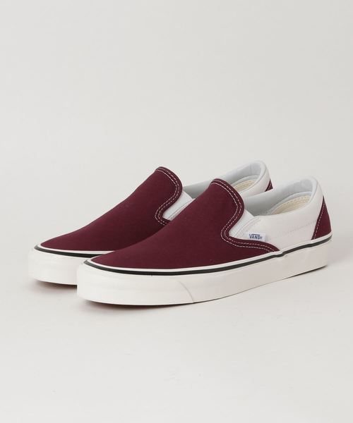 VANS(バンズ)の「VANS/AHAHEIM CLASSIC SLIP-ON98DX(スニーカー・メンズ・ブラック/ボルドー/ブルー系その他・26.5cm/27cm/27.5cm/28cm/28.5cm)」の1枚目の写真