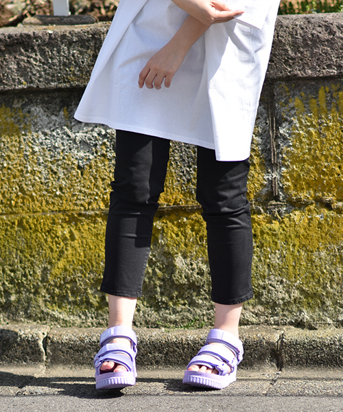 SHAKA（シャカ）の「【SHAKA / シャカ】NEO BUNGY PLATFORM（サンダル・レディース・グレー/ブラック/ネイビー/アイボリー/スモークピンク/モカ/グレイッシュブルー/ラベンダー・23cm/25cm/24cm）」の13枚目の写真