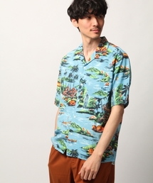 GLOBAL WORK | アロハシャツ半袖/787928(シャツ/ブラウス)