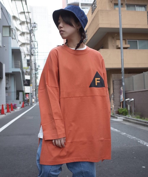 AFYF(エーエフワイエフ)の「rovtski 【ビッグシルエット】 AFYF FOOBALL TEE F(Tシャツ/カットソー・レディース・ブラック/グリーン/ホワイト/オレンジ・FREE)」の16枚目の写真