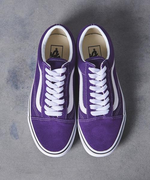 VANS（バンズ）の「＜VANS（ヴァンズ）＞  OLD SKOOL スニーカー②（スニーカー・レディース・パープル・4h/5/5h/6/6h）」の6枚目の写真