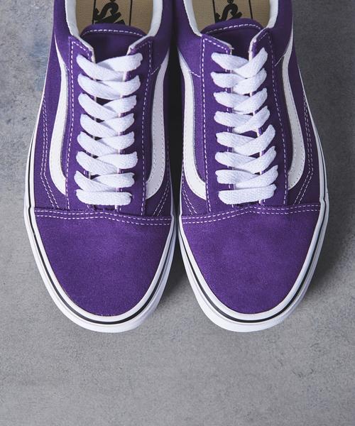 VANS（バンズ）の「＜VANS（ヴァンズ）＞  OLD SKOOL スニーカー②（スニーカー・レディース・パープル・4h/5/5h/6/6h）」の5枚目の写真