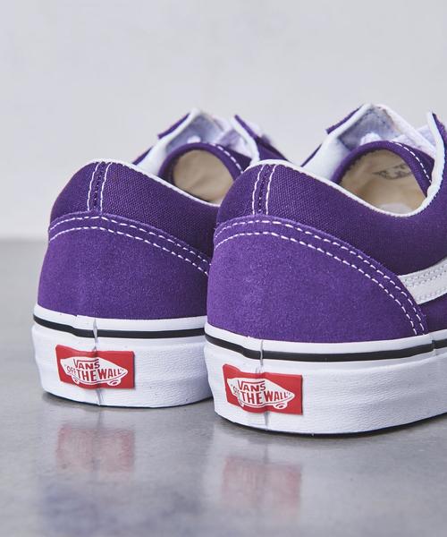 VANS（バンズ）の「＜VANS（ヴァンズ）＞  OLD SKOOL スニーカー②（スニーカー・レディース・パープル・4h/5/5h/6/6h）」の4枚目の写真