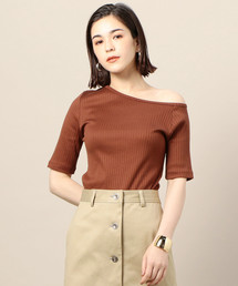 BEAUTY&YOUTH UNITED ARROWS | BY コットンリブワンショルダーカットソー(Tシャツ/カットソー)