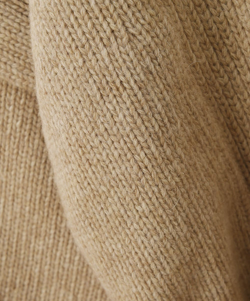 marjour(マージュール)の「STRING KNIT CARDIGAN(カーディガン/ボレロ・レディース・ブラウン/ベージュ・MEDIUM)」の6枚目の写真