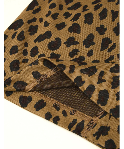 Re:EDIT（リエディ）の「レオパード柄カットジャガードロングタイトスカート（スカート・レディース・ホワイト/ブラウン/ブラック・LARGE/MEDIUM/SMALL）」の16枚目の写真