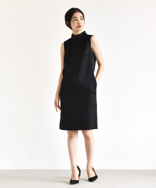 Kaene カエン の ボトルネックシンプルワンピース ドレス Wear