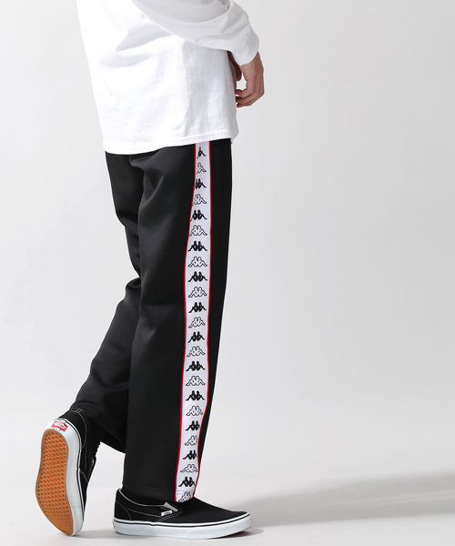 Kappa(カッパ)の「∴WEGO/Kappa別注ロゴラインパンツ(その他パンツ・メンズ・ブラック/ブラック系その他・MEDIUM/LARGE)」の5枚目の写真