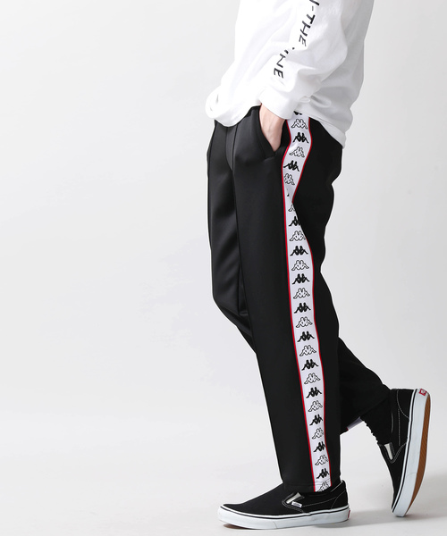 Kappa(カッパ)の「∴WEGO/Kappa別注ロゴラインパンツ(その他パンツ・メンズ・ブラック/ブラック系その他・MEDIUM/LARGE)」の8枚目の写真