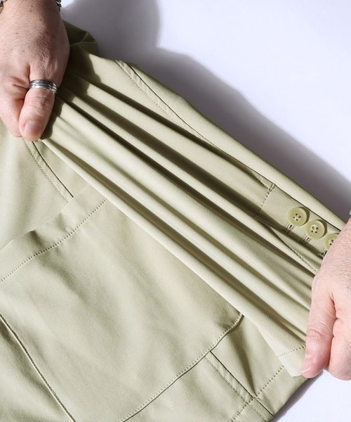 ZIP FIVE（ジップファイブ）の「【ZIP FIVE】ポリエステル伸縮素材ストレッチ イージーパンツ＋ジャケット セットアップ（セットアップ・メンズ・ブラック/ベージュ/ネイビー/カーキ・MEDIUM/LARGE/X-LARGE）」の8枚目の写真