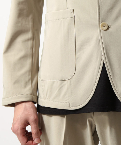 ZIP FIVE（ジップファイブ）の「【ZIP FIVE】ポリエステル伸縮素材ストレッチ イージーパンツ＋ジャケット セットアップ（セットアップ・メンズ・ブラック/ベージュ/ネイビー/カーキ・MEDIUM/LARGE/X-LARGE）」の19枚目の写真