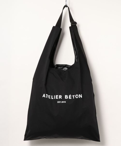 ADAM ET ROPE'(アダムエロペ)の「ATELIER MARKET BAG O(トートバッグ・メンズ・ブラック・FREE)」の1枚目の写真