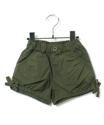 green label relaxing | 【KIDS】コットンキャンバス レースツキ ショートパンツ ◆(その他パンツ)