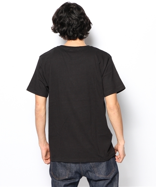 WEGO（ウィゴー）の「WEGO/ペイズリーBOX半袖Tシャツ（Tシャツ/カットソー・メンズ・ホワイト/ブラック・LARGE/MEDIUM）」の5枚目の写真