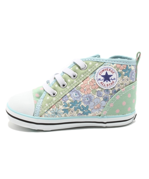 CONVERSE（コンバース）の「BABY ALL STAR PALE-PIECE RZ/ベビー オールスター ペールピース RZ（スニーカー・キッズ・ブルー/ピンク・14.5㎝/14cm/12.5cm/15cm/13cm/13.5㎝/12cm）」の5枚目の写真