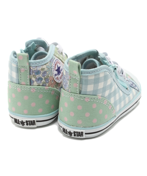 CONVERSE（コンバース）の「BABY ALL STAR PALE-PIECE RZ/ベビー オールスター ペールピース RZ（スニーカー・キッズ・ブルー/ピンク・14.5㎝/14cm/12.5cm/15cm/13cm/13.5㎝/12cm）」の7枚目の写真