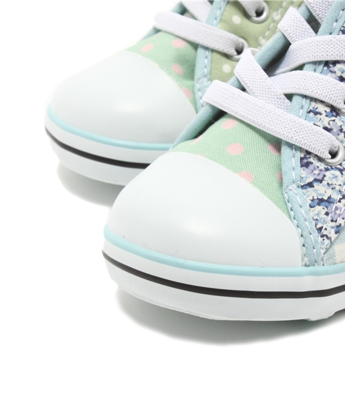CONVERSE（コンバース）の「BABY ALL STAR PALE-PIECE RZ/ベビー オールスター ペールピース RZ（スニーカー・キッズ・ブルー/ピンク・14.5㎝/14cm/12.5cm/15cm/13cm/13.5㎝/12cm）」の8枚目の写真