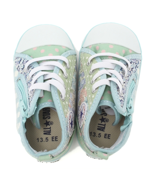 CONVERSE（コンバース）の「BABY ALL STAR PALE-PIECE RZ/ベビー オールスター ペールピース RZ（スニーカー・キッズ・ブルー/ピンク・14.5㎝/14cm/12.5cm/15cm/13cm/13.5㎝/12cm）」の4枚目の写真