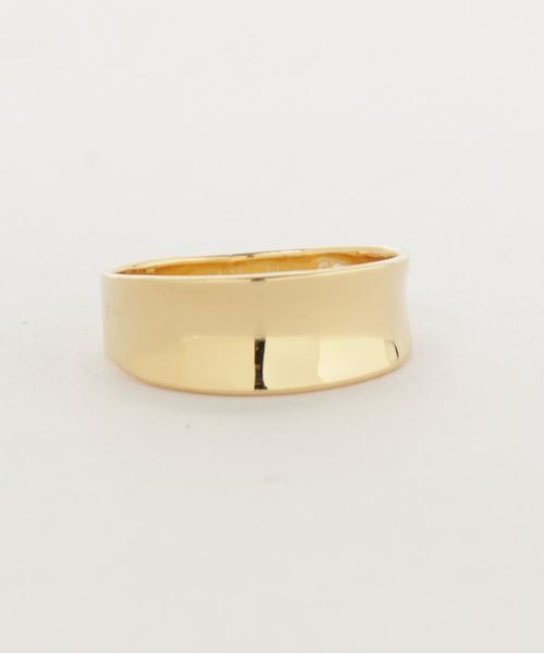 YArKA（ヤーカ）の「【YArKA/ヤーカ】silver925 simple  ring[dt] /シンプル凹みリング シルバー925（リング・レディース・シルバー/ゴールド・#13/#9/#11/#15）」の9枚目の写真