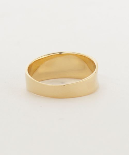 YArKA（ヤーカ）の「【YArKA/ヤーカ】silver925 simple  ring[dt] /シンプル凹みリング シルバー925（リング・レディース・シルバー/ゴールド・#13/#9/#11/#15）」の10枚目の写真