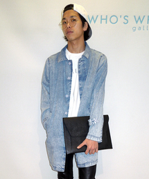 WHO'S WHO gallery | 【WEB限定価格】テンセルデニムショップコート(その他アウター)