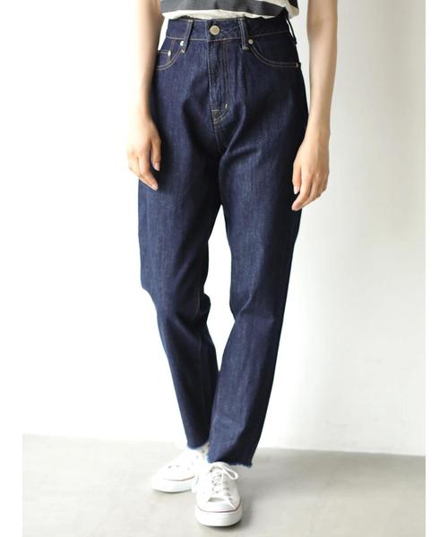 AMERICAN HOLIC(アメリカンホリック)の「マムデニムパンツ *(デニムパンツ・レディース・インディゴブルー/ワンウォッシュ・S/M/L)」の16枚目の写真