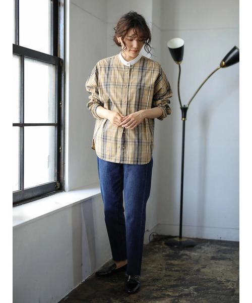AMERICAN HOLIC(アメリカンホリック)の「マムデニムパンツ *(デニムパンツ・レディース・インディゴブルー/ワンウォッシュ・S/M/L)」の12枚目の写真