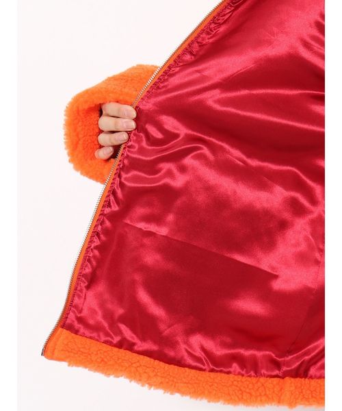 jouetie（ジュエティ）の「ボアジップジャケット（その他アウター・レディース・ブラック/ベージュ/オフホワイト/オレンジ・MEDIUM）」の21枚目の写真