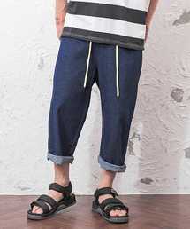 MinoriTY | 【2019春夏新作】ネオンスピンドルワイドサルエルデニム(デニムパンツ)