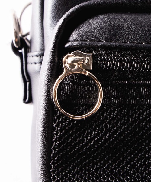 WEGO（ウィゴー）の「WEGO/リングチェーンワンポイントショルダーバッグ（ショルダーバッグ・レディース・シルバー/ブラック/パープル/ホワイト・FREE）」の15枚目の写真