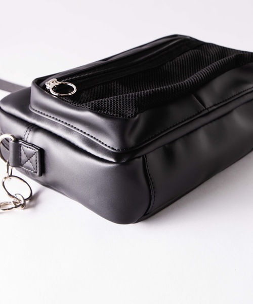 WEGO（ウィゴー）の「WEGO/リングチェーンワンポイントショルダーバッグ（ショルダーバッグ・レディース・シルバー/ブラック/パープル/ホワイト・FREE）」の16枚目の写真