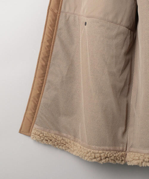 HYKE（ハイク）の「＜HYKE（ハイク）＞ ボア ロングコート BEIGE