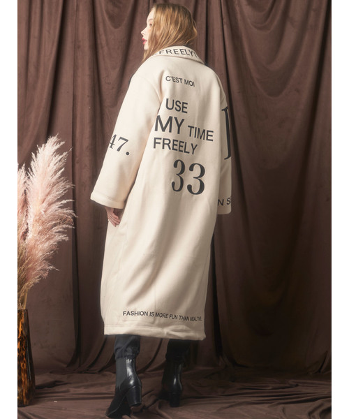 Darich（ダーリッチ）の「レタリングメルトンCT（チェスターコート  