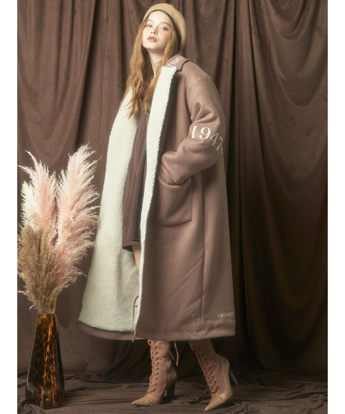 Darich（ダーリッチ）の「レタリングメルトンCT（チェスターコート  