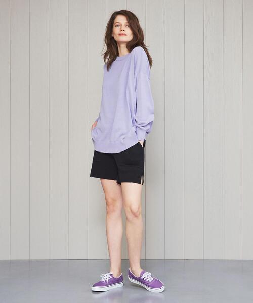 DEMYLEE(デミリー)の「<DEMYLEE>FRIEDA CREW NECK KNIT/ニット о(ニット/セーター)」|ライラック