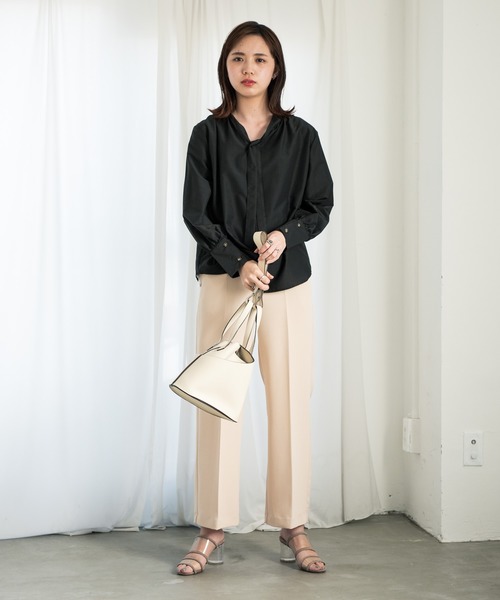 Aunt Marie's（アントマリーズ）の「AUNT MARIE'S 2WAYクロスショルダーバッグ（ショルダーバッグ・レディース・ホワイト/ブラック・FREE）」の22枚目の写真