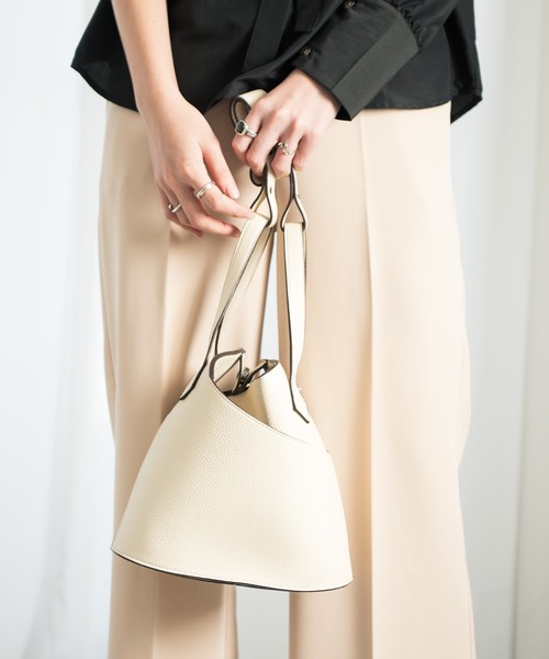 Aunt Marie's（アントマリーズ）の「AUNT MARIE'S 2WAYクロスショルダーバッグ（ショルダーバッグ・レディース・ホワイト/ブラック・FREE）」の20枚目の写真