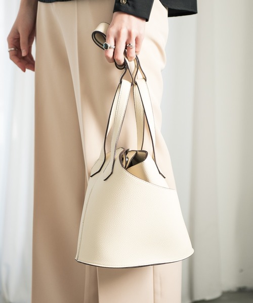 Aunt Marie's（アントマリーズ）の「AUNT MARIE'S 2WAYクロスショルダーバッグ（ショルダーバッグ・レディース・ホワイト/ブラック・FREE）」の19枚目の写真